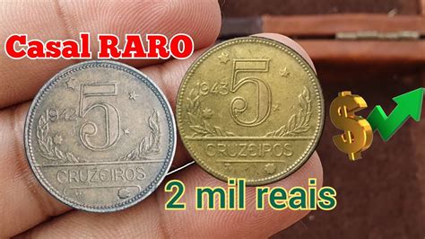 As Raras Moedas De Cruzeiros Muito Valiosa No Mercado