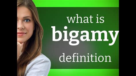 Bigamy — Bigamy Meaning Youtube