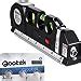 Laser Level Line Tool Qooltek Multipurpose Cross Line Laser 8 Feet