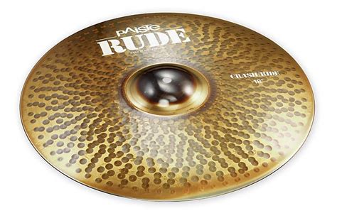 Paiste 18 Rude Crash Ride Cymbal Reverb