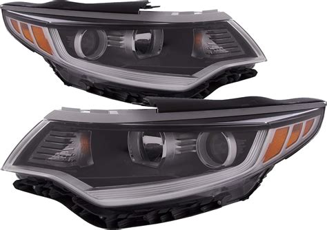 Amazon Headlightsdepot Headlights Set Halogen W O Drl Right Left