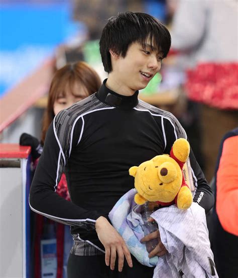 ケースです 羽生結弦プーさんティッシュケース たれていた