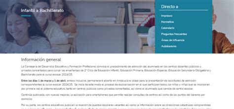 Procedimiento De Admisi N Del Alumnado En Infantil Y Primaria C E I P