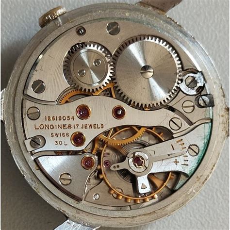 ANTICO OROLOGIO POLSO Longines MECCANICO Cal 30L Anni 60 OLD WRIST