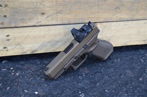 Glock 19 Gen 5 MOS X Werks M Bronze G5 Ameriglo NS Trijicon RMR Type 2