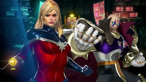 Marvel Vs Capcom Infinite Captain Marvel And Sigma Arcade Playthrough Youtube