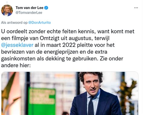 Arthur Van Amerongen On Twitter TomvanderLee Jesseklaver Https T