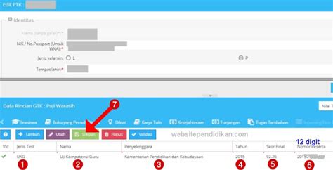 Cara Input Nilai Dan Nomor Peserta UKG Di Dapodik Versi 2017 2018