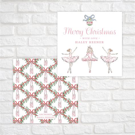 Nutcracker Ballet Gift Tags Christmas Gift Tags Printable Etsy