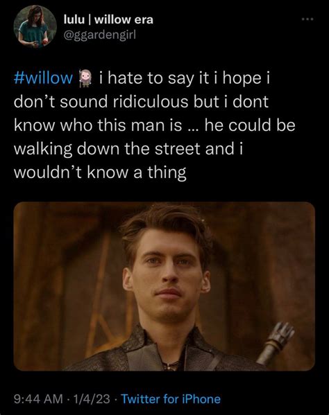 Willow Tv Series Disney 2022 Arik Tanthalos Tweet Fantasy Shows High