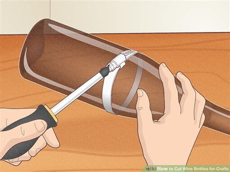 How To Cut Wine Bottles For Crafts 14 Steps With Pictures