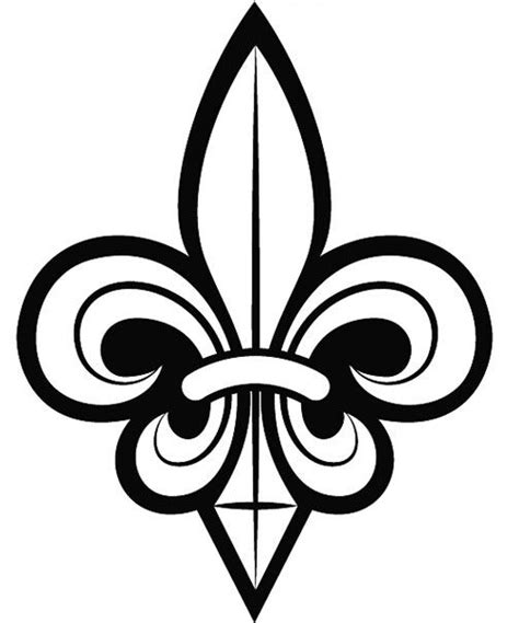 Fleur De Lis Car Decal Sticker Ebay