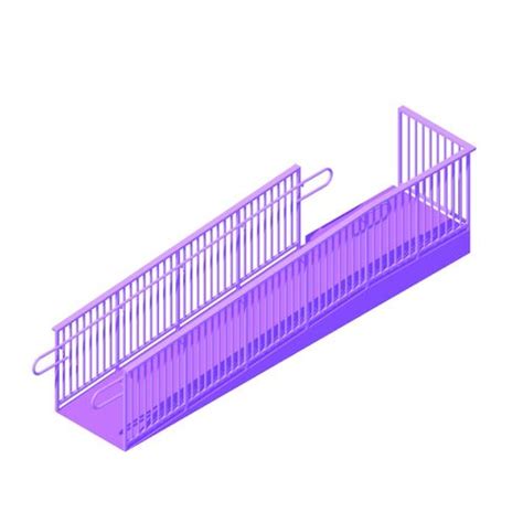 Ramp Handrails Utility Dimensions And Drawings