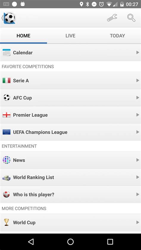 Football Live Scores Android Game Apk Holodukesoccergen By Football