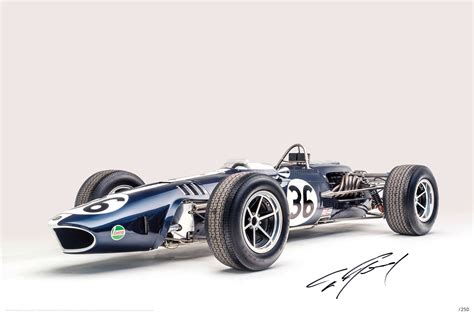 Petersen Limited Edition Print Dan Gurney 1967 Eagle Gurney Weslake