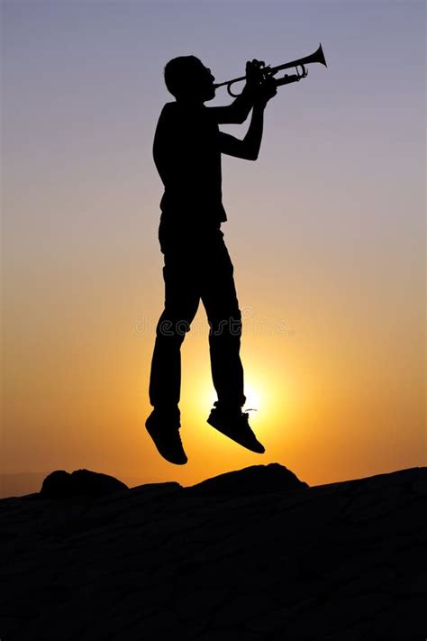 230 Trumpet Player Silhouette Stock Photos - Free & Royalty-Free Stock ...