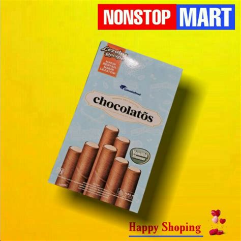 Jual CHOCOLATOS Warfer Roll Vanilla 1 Pack Isi 20 Pcs Shopee Indonesia