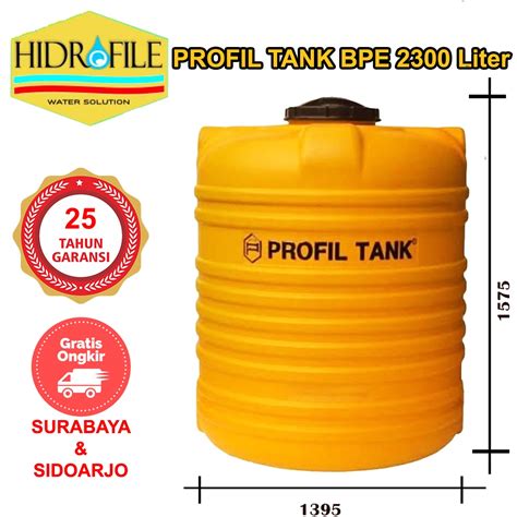 Jual Tandon Air Profil Tank BPE 2300 Liter Shopee Indonesia