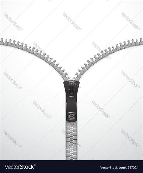 Zipper template Royalty Free Vector Image - VectorStock