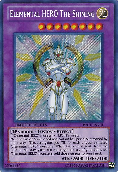 Elemental Hero The Shining Yu Gi Oh Its Time To Duel