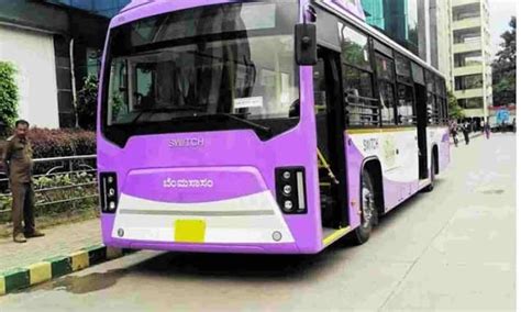 Switch Mobility Eiv 12 Series Electric Buses Of Bmtc Bengaluru India