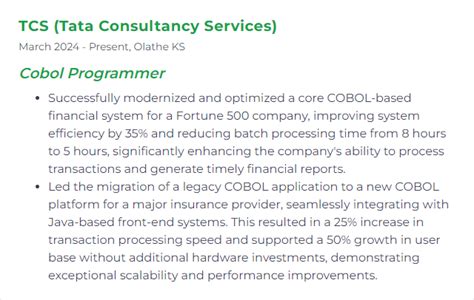 Top 12 Cobol Programmer Skills To Put On Your Resume