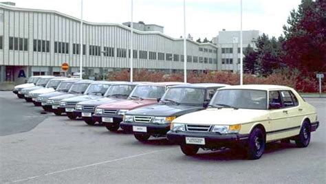 Saab 900 In All Available Color Alternatives Saab 900 Saab Saab Turbo