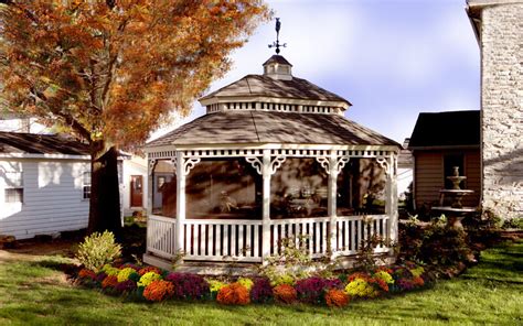 Screened Gazebo & Custom Designs | Amish Country Gazebos