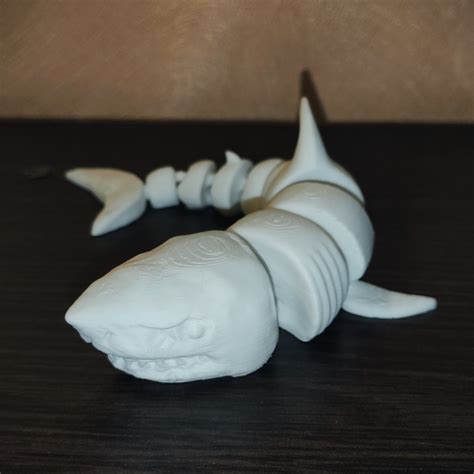 3D printed Flexi Realistic Shark • made with FLYINGBEAR GHOST 6・Cults