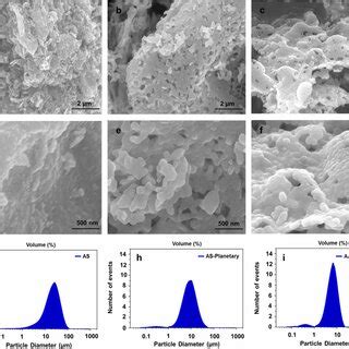 FE SEM Micrographs Of SFO Powders Obtained After The Thermal Sequence