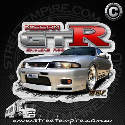 Nissan Gtr Skyline R Sticker Decal Street Empire