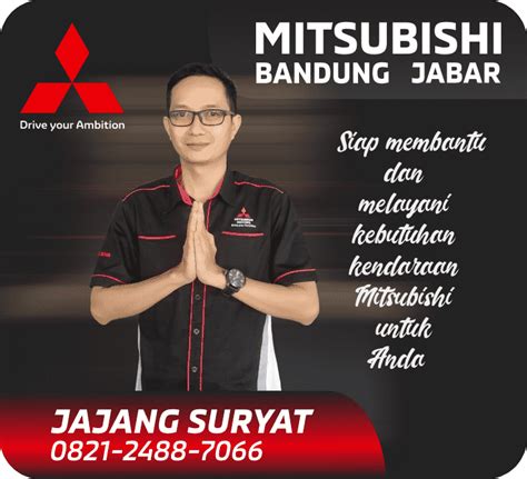 Dealer Mitsubishi Bandung Jabar DP Termurah Jajang Suryat