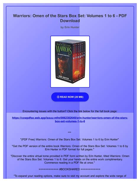 Warriors Omen Of The Stars Box Set Volumes 1 To 6 11