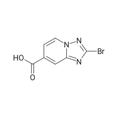 1622993 12 7 2 Bromo 1 2 4 Triazolo 1 5 A Pyridine 7 Carboxylic Acid