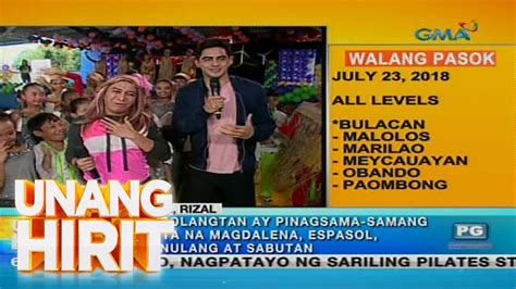 Unang Hirit Unang Hirit Nakisaya Sa Magsolangtan Festival Sa