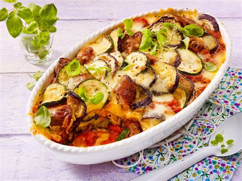 Zucchini Tomaten Auflauf Mit Salsiccia Rezept Lecker