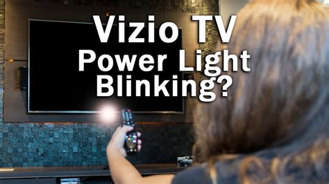 Vizio TV Power Light Blinking Fades Out How To FIX YouTube