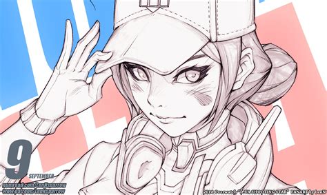 Shin Taehwan Lenn Overwatch D Va Shooting Star Sketch