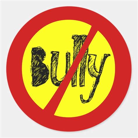 Anti Bullying Stickers | Zazzle CA