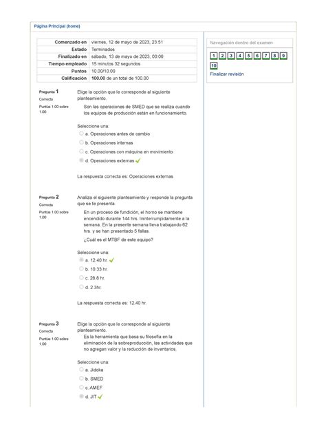 EA1 Técnicas para operaciones y calidad Página Principal home