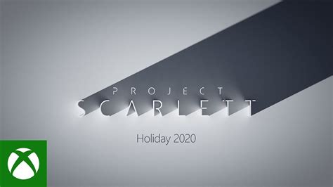 Xbox Project Scarlett E Reveal Trailer Youtube