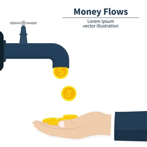 Leaking Money Vector Images Depositphotos