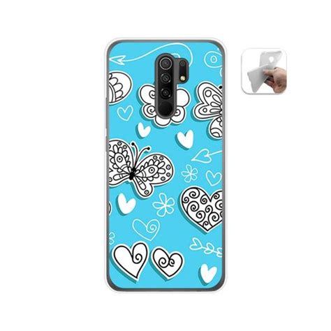 Funda Gel Tpu Xiaomi Redmi 9 Diseño Mariposas con Ofertas en Carrefour