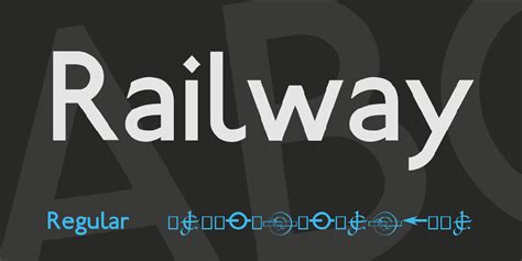 Download Railway font | fontsme.com