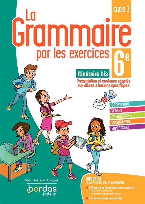 Calaméo La Grammaire Par Les Exercices 6e Dys