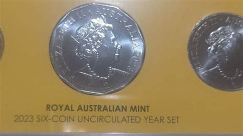 AUSTRALIA VEGEMITE CENTENARY 6 RAM UNC COIN SET 2023 Coins 2 1 50c