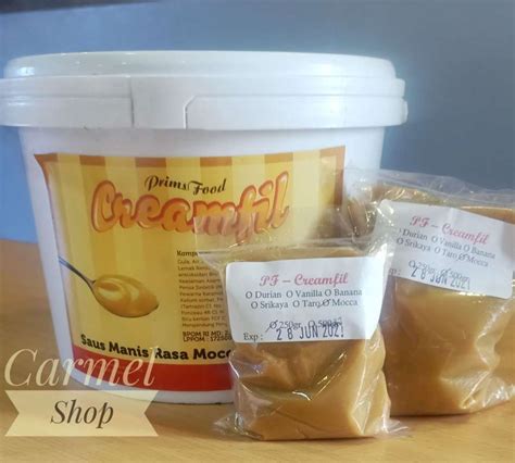 Jual Creamfil Selai Mocca Kg Filling Isian Roti Di Seller Carmel