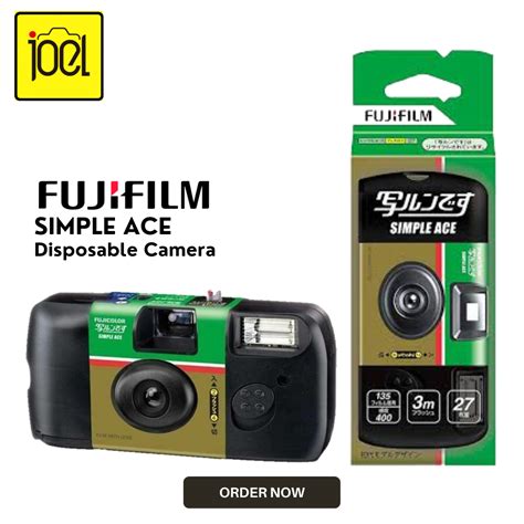 Fujifilm Disposable Camera Simple Ace Brand New Joel Camera