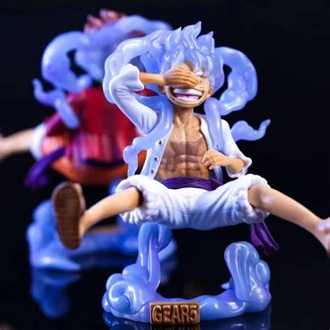 Uma Pe A Anime Figura Cm Engrenagem Sol Deus Luffy Nika Figura De