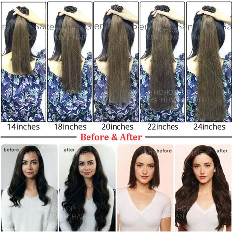 250 Strähnen Echthaar Microring Loop Remy Human Hair Extensions